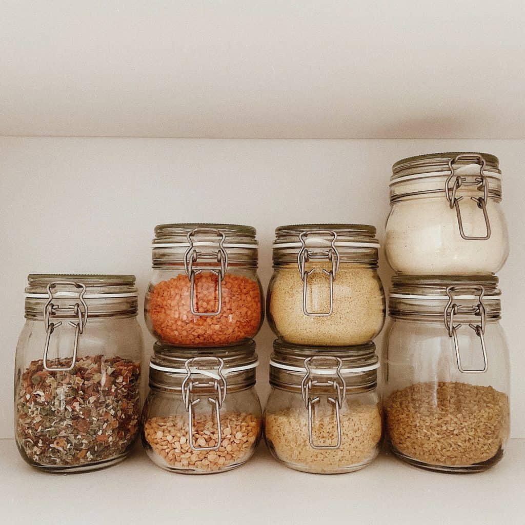 small kitchen organization no pantry